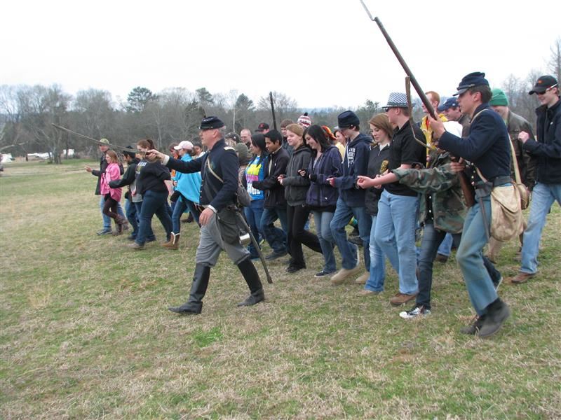 Bridgeport Civil War Reenactment