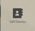 staff directory icon 